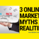 Online marketing Myths ad Realities